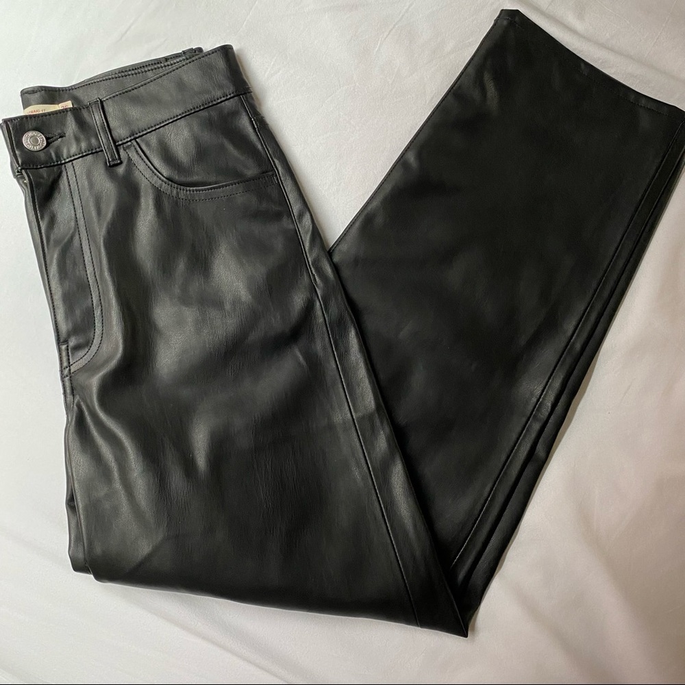 Levi's Black Straight Leg Pants